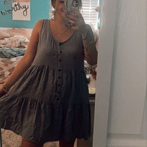 Jean colored dress!
